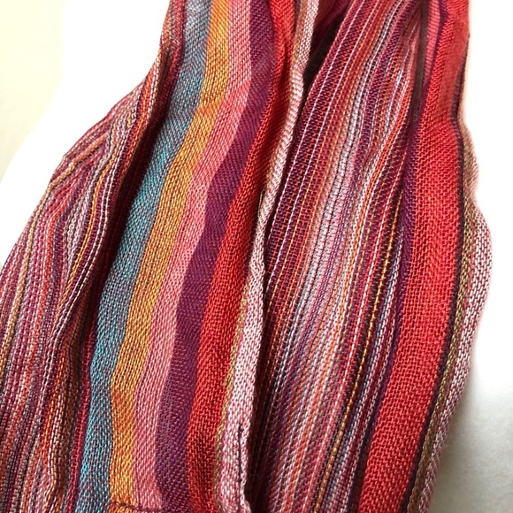 Planeterra Foundation Striped Handmade Scarf - Picture 4 of 7